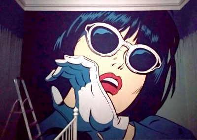 Роспись для декораций сериала на СТС