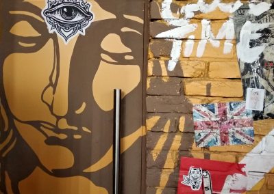 Роспись в баре Punk Brew в Санкт-Петербурге