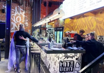 Роспись в баре Punk Brew в Санкт-Петербурге
