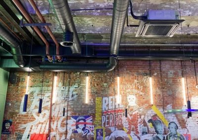 Роспись в баре Punk Brew в Санкт-Петербурге