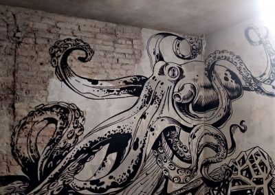Роспись в ресторане Flor Санкт Петербург