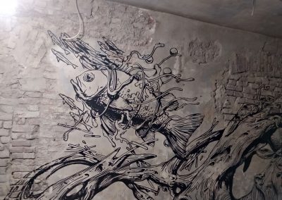 Роспись в ресторане Flor Санкт Петербург