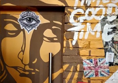 Роспись в баре Punk Brew в Санкт-Петербурге