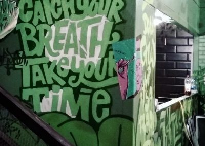 Роспись в баре Punk Brew в Санкт-Петербурге