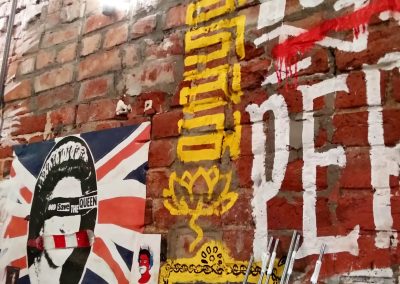Роспись в баре Punk Brew в Санкт-Петербурге