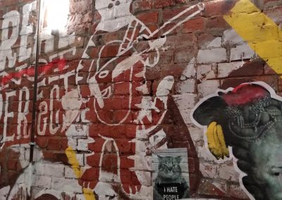 Роспись в баре Punk Brew в Санкт-Петербурге