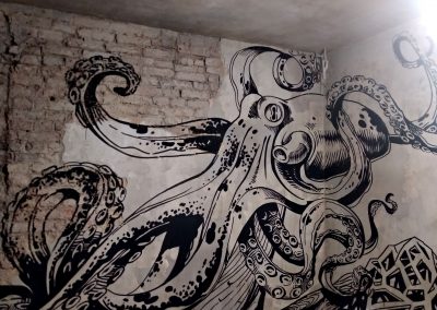 Роспись в ресторане Flor Санкт Петербург