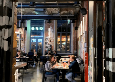 Роспись в баре Punk Brew в Санкт-Петербурге
